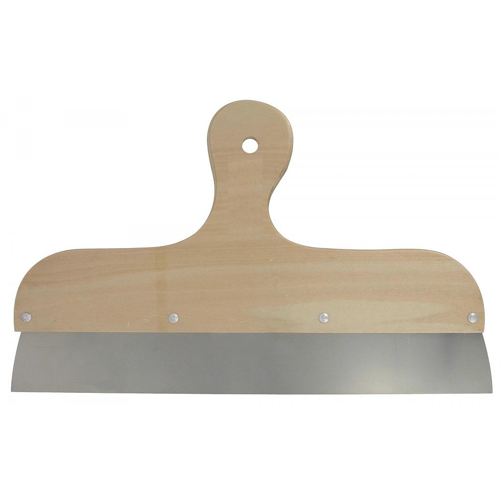 Couteau a enduire Inox manche bois L:600mm