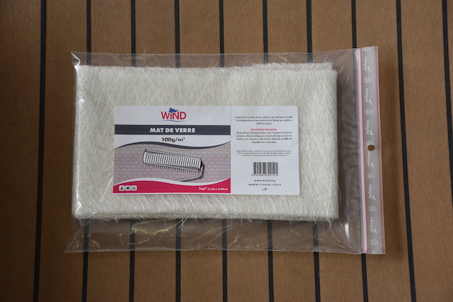 Tissu Mat de Verre 100g/m² - (1m²)