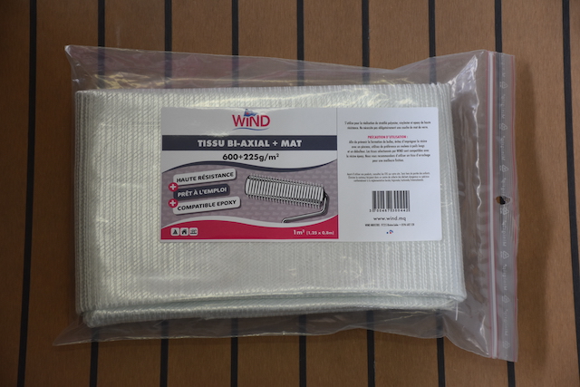 Tissu Biaxial+Mat 600+225g/m² - (5m²)