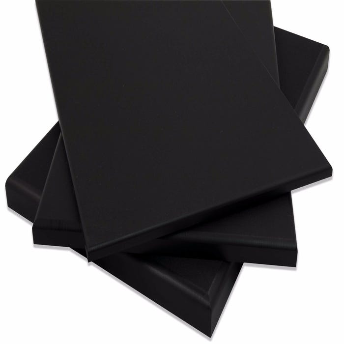 King Starboard PE Noir (2450x1240x6,35mm) 3,03m² - vendu au m²