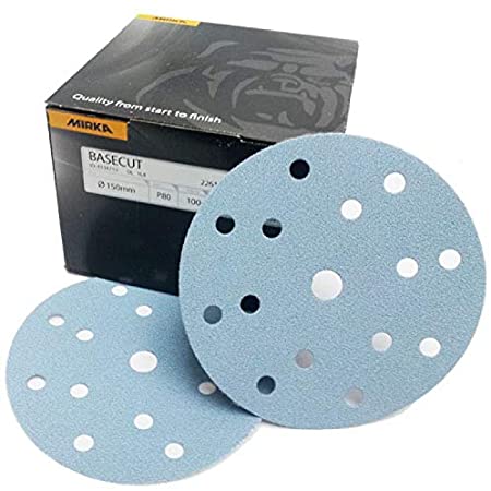Boite complete velcro BASECUT 150mm P120  (vendu par 100)