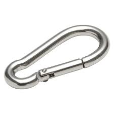 Mousqueton inox A4 40mm