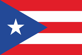 Pavillon. 70x100 Etamine Puerto Rico