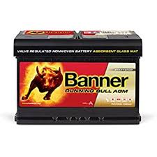 Batt. AGM Banner Start & Stop Running Bull 59201 12V-92Ah 850A (+)d