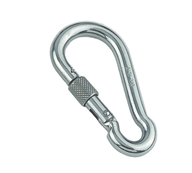 Mousqueton à vis Inox 4x40mm