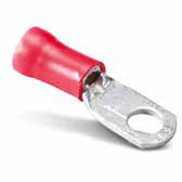 Cosse clip male rouge - 4 pcs