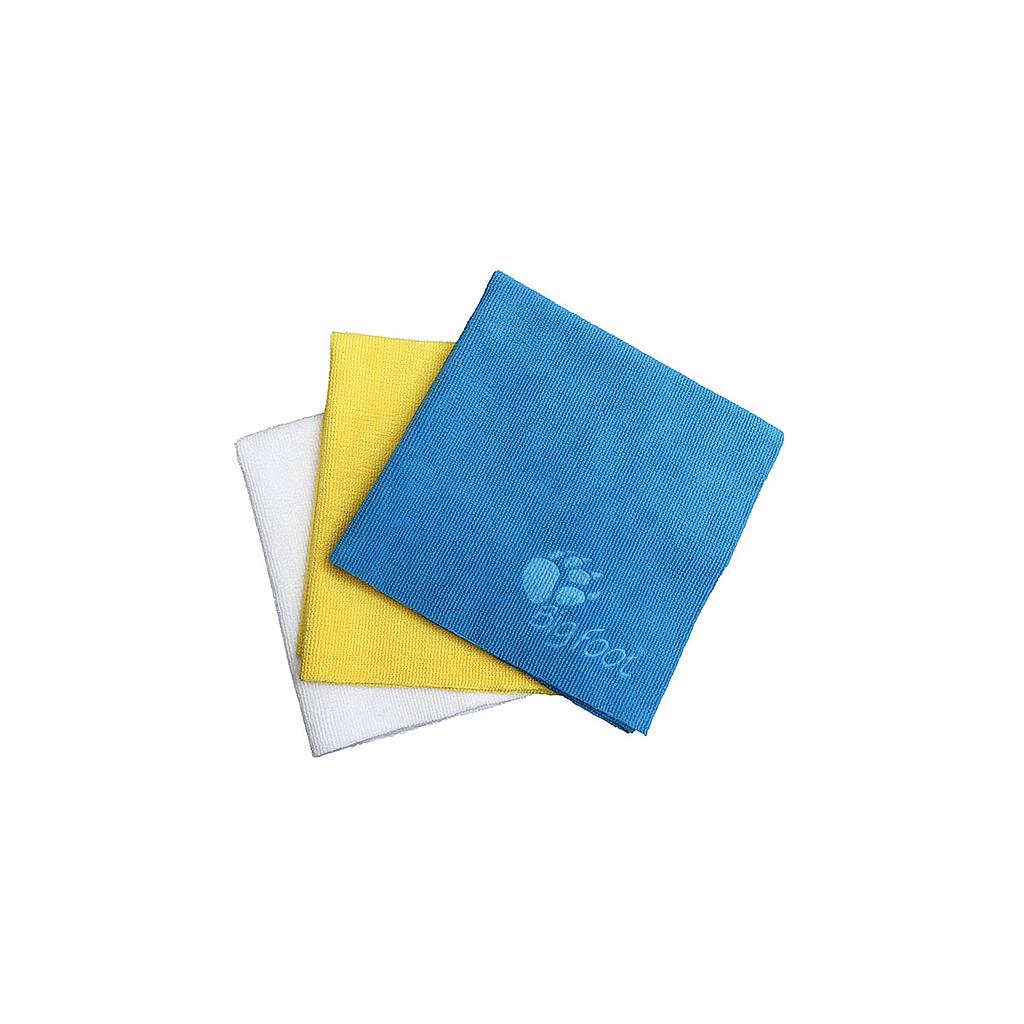 Chiffon de lustrage bleu  