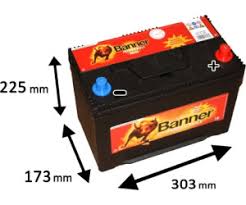 Batt. Power Bull P9504 12V-95Ah 720A (+)d