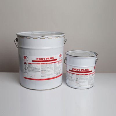 Peinture Epoxy POXY HR GREEN Gris RAL7040 - kit 12kg