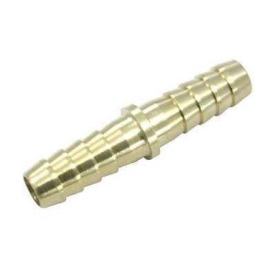 Raccord porte tuyau 8mm laiton nickele