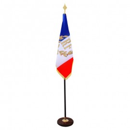 Flèche plastique dorée pour hampe bleue (petit)
