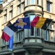 Mât. Façade Aluminium Blanc Ø35mm - 2,0m - livré avec pommeau, drisse et taquet